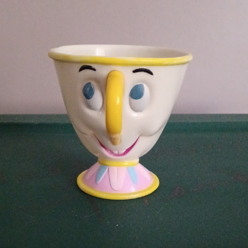 Whimsical Character Mug with Yellow and Pink Details